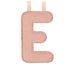 Letter E phosphorescent pink LL83865 Lilliputiens 1
