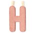 Letter H phosphorescent LL83868 Lilliputiens 1