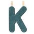 Letter K phosphorescent LL83872 Lilliputiens 1