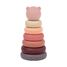 Silicone stacking tower pink NA876841 Nattou 1