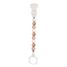 Dummy chain silicone pink white NA877619 Nattou 2
