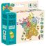 Wooden magnets Map of France JJ8969 Jeujura 1