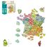 Wooden magnets Map of France JJ8969 Jeujura 2
