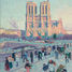 Notre Dame by Maximilien Luce A045-250 Puzzle Michele Wilson 2