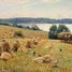 Harvest near Tulstrup by Monsted A1179-500 Puzzle Michele Wilson 2