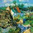 Auvers-sur-Oise by Van Gogh A1209-80 Puzzle Michele Wilson 2