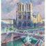 Notre-Dame de Paris by Luce A1219-500 Puzzle Michele Wilson 1