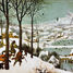 Hunters in the Snow by Bruegel A248-650 Puzzle Michele Wilson 2