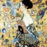 Lady with Fan by Klimt A515-350 Puzzle Michele Wilson 2