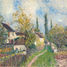 A path at Les Sablons by Sisley A667-500 Puzzle Michele Wilson 2