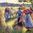Haymakers, Evening by Pissarro A809-350 Puzzle Michele Wilson 2