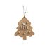 Customizable Christmas tree decoration in wood VI-AA10 Vintiun 2