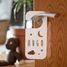 Customizable door hanger - Night white VI-PL32 Vintiun 2