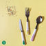 Learning cutlery set Barbapapa PJ-BA937R Petit Jour 3