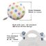 Pastel Dotty Bicycle Bell BELLPD-S Kiddimoto 2