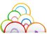 Wooden Stacking Rainbow - Large BJ498 Bigjigs Toys 5