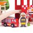 Fire Station Train Set BJT037 Bigjigs Toys 7