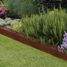 Lawn edging rust curls rolled up ED-PS29 Esschert Design 2