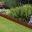 Lawn edging rust speckles rolled up ED-PS30 Esschert Design 2