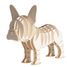 3D Paper model - French Bulldog FRI-11639 Fridolin 1