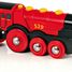 Red locomotive BR33592-1791 Brio 2