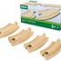 Small Curved Rails 90 mm BR-33337 Brio 1