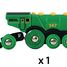 Green locomotive BR-33593 Brio 5