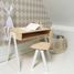 Desk small white KIDSDESKSMALLWH In2wood 2