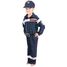 Fireman costume for kids 2 pcs 116cm CHAKS-C4109116 Chaks 2