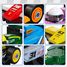 Set of 8 mini racing cars to build C55101W CaDA 6