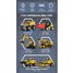 Heavy Duty Truck 372 pieces C65001W CaDA 7