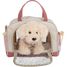 Dog with pink bag and care set LE12838 Small Foot company 3