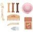 Dog with pink bag and care set LE12838 Small Foot company 6