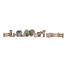 Wooden train set Safari Friends LD7451 Little Dutch 8