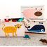 Leopard toy chest EFK107-001-001 3 Sprouts 3