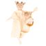 Leonie giraffe doudou and rattle EG120819 Egmont Toys 4