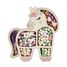Unicorn box wooden beads SYCRE3284 Sycomore 1