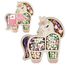 Unicorn box wooden beads SYCRE3284 Sycomore 4