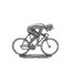 Cyclist figurine P sprinter to paint FR-P Sprinter Non peint Fonderie Roger 1