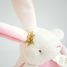 Musical box Rabbit Flowers DC3519 Doudou et Compagnie 4