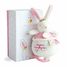 Musical box Rabbit Flowers DC3519 Doudou et Compagnie 2