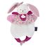 Rabbit cuddly toy and puppet DC3825 Doudou et Compagnie 1