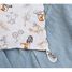 Brown bear comforter with stories DC4058 Doudou et Compagnie 4