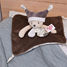 Brown bear comforter with stories DC4058 Doudou et Compagnie 3