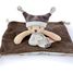 Brown bear comforter with stories DC4058 Doudou et Compagnie 1