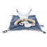 Blue bear comforter with stories DC4059 Doudou et Compagnie 2