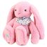 Pink Fleurette Rabbit Plush 35 cm DC4302 Doudou et Compagnie 2