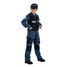 Swat agent costume for kids 116cm CHAKS-C4086116 Chaks 3