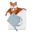 Timo fox pacifier clip comforter 20 cm DC4692 Doudou et Compagnie 2