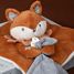 Timo fox pacifier clip comforter 20 cm DC4692 Doudou et Compagnie 3